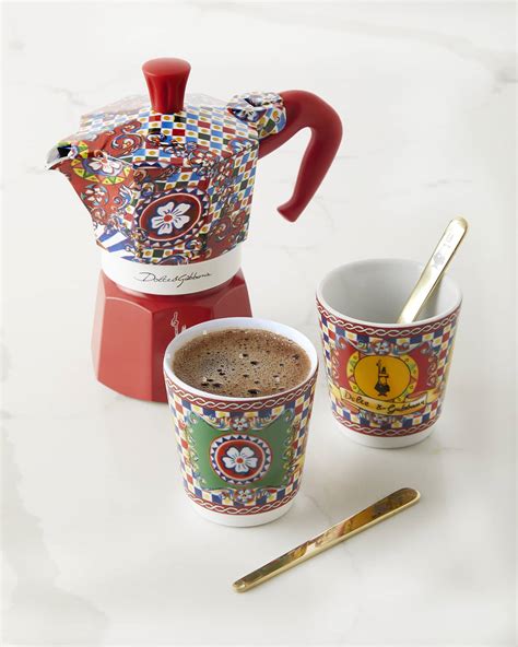 dolce gabbana coffee pot|bialetti Dolce & Gabbana cups.